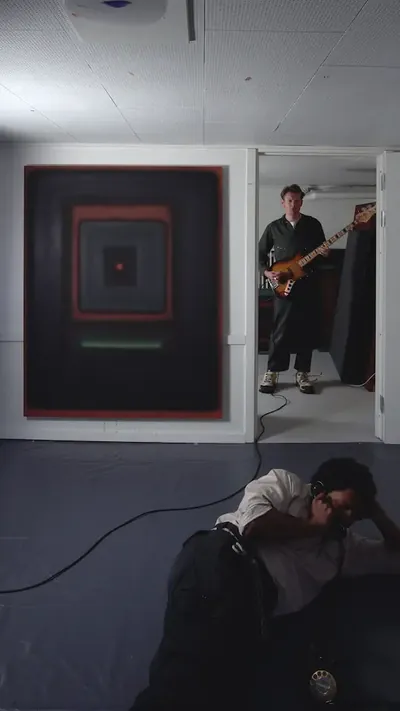 Still from the bass recordings series.