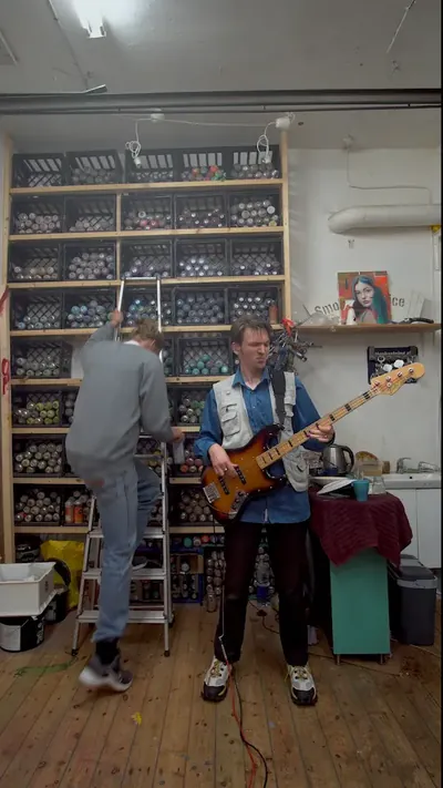 Still from the bass recordings series.